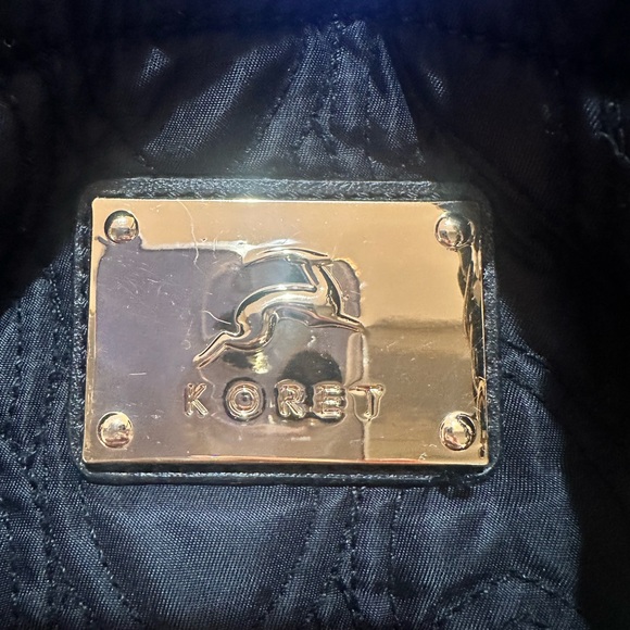 Koret Black Large Quilted Shoulder Bag - Picture 7 of 10